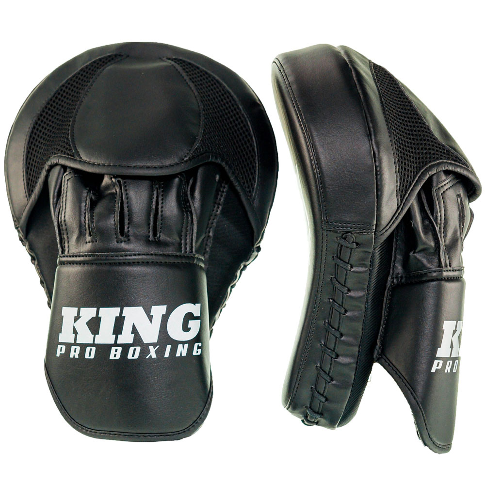 KING PRO BOXING Punching Mitts, Revo, black-white