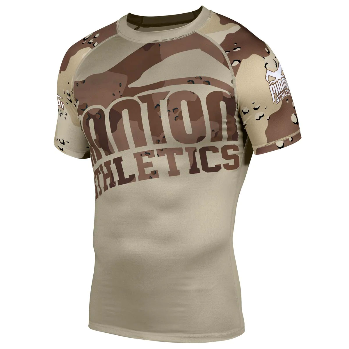 Phantom Athletics Rashguard, S/S, Warfare, sand-camo, XL