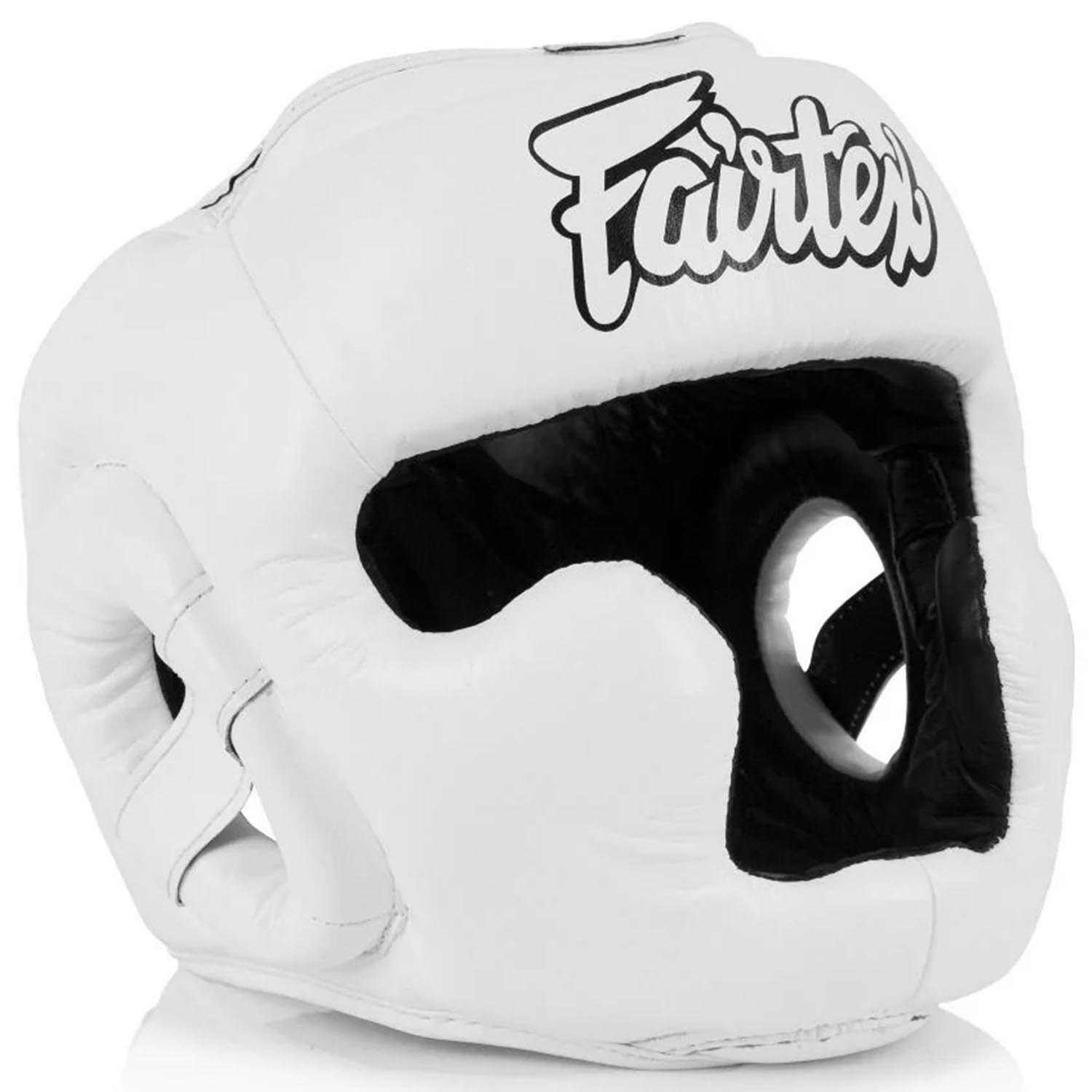 Fairtex Headguard, HG3, white, XL