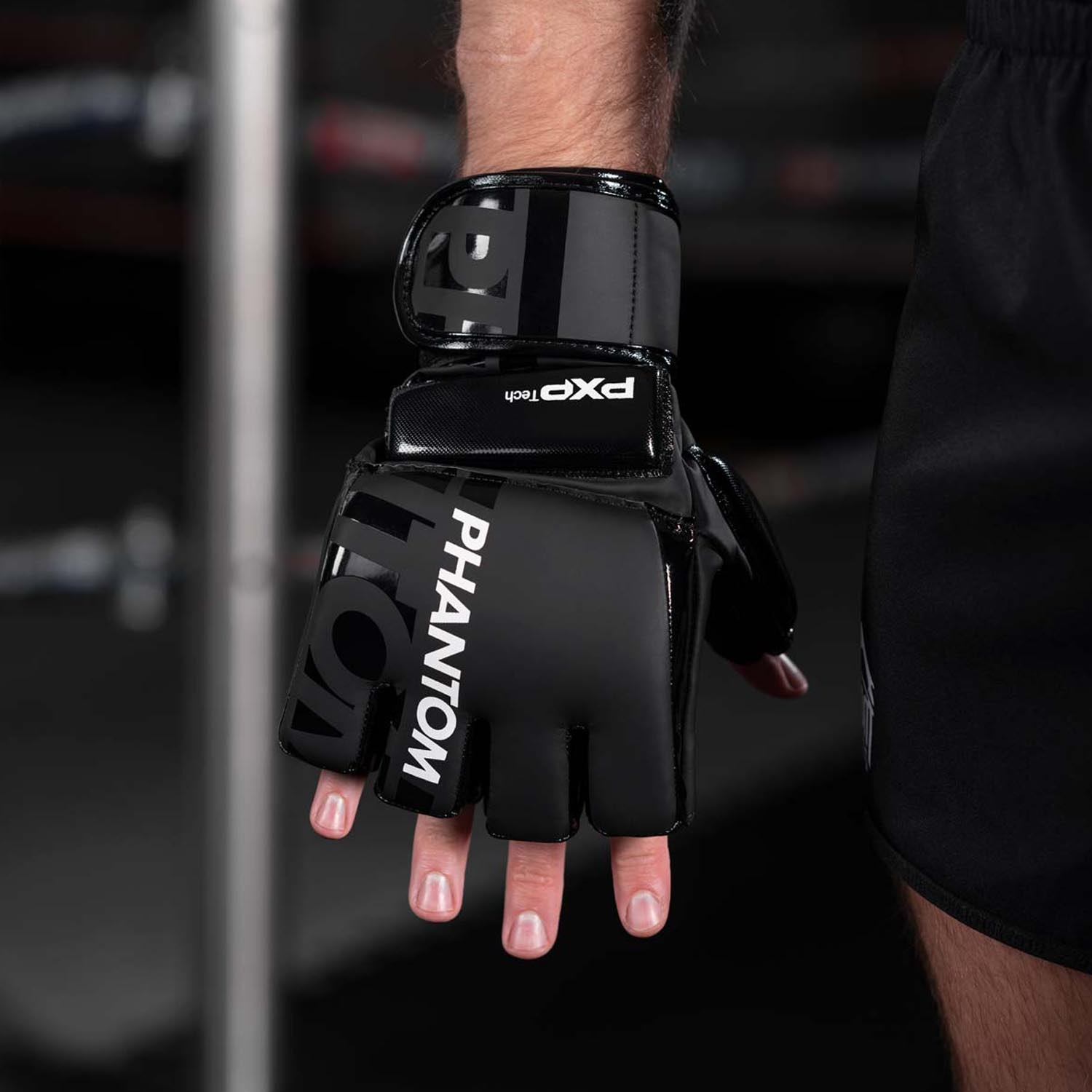 Phantom Athletics MMA Boxing Gloves, Apex, Hybrid, S/M