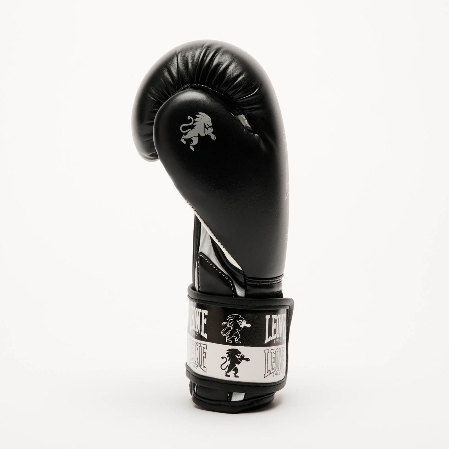 LEONE Boxing Gloves, Iconic GN408J, black, 6 Oz