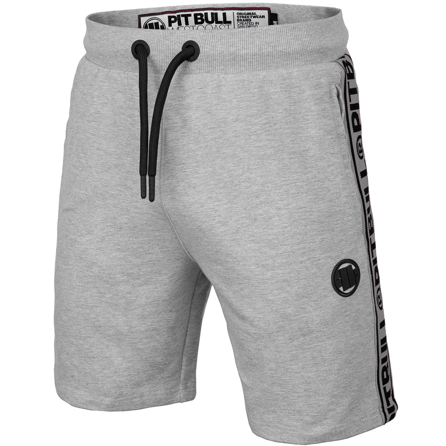 Pit Bull West Coast Trainingshorts, Vigo French Terry, grau, XXL