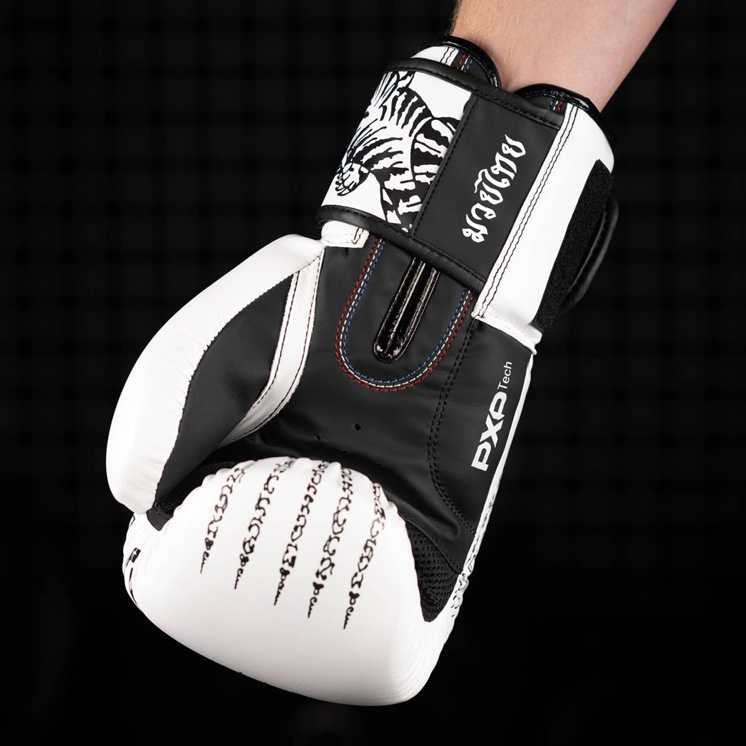 Phantom Athletics Boxing Gloves, Muay Thai, white, 10 Oz