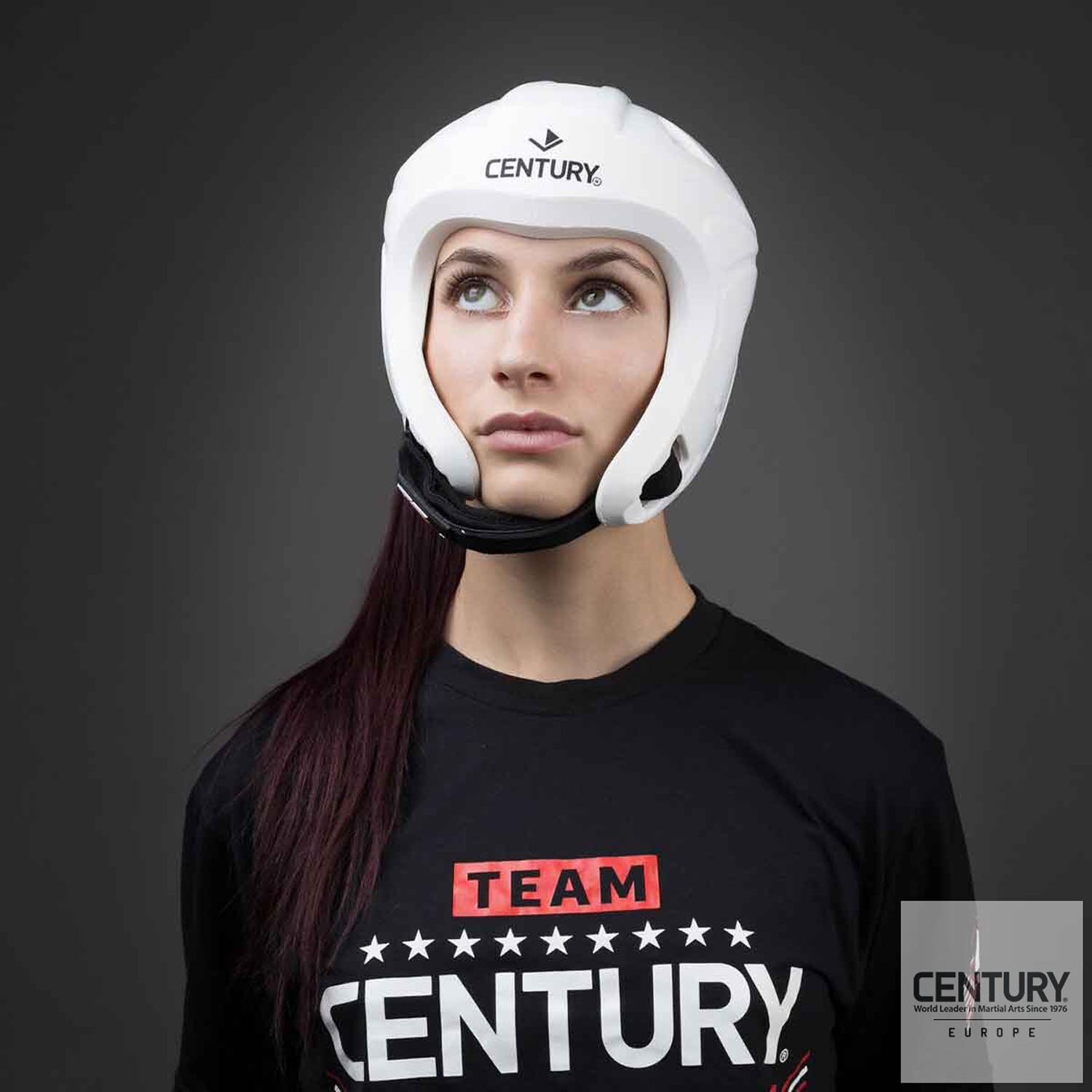 Century Head Guard, C Gear, Evolution Wako, white, L