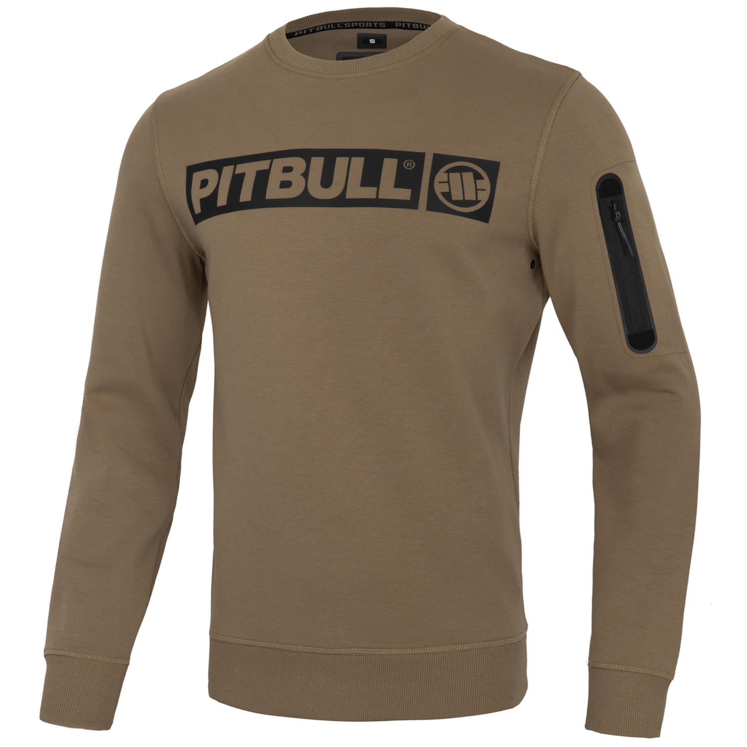 Pit Bull West Coast Sweatshirt, Beyer, brown, XXXL