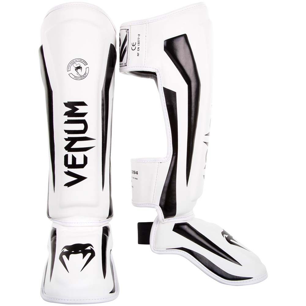 VENUM Schienbeinschoner, Elite, weiß-schwarz, L