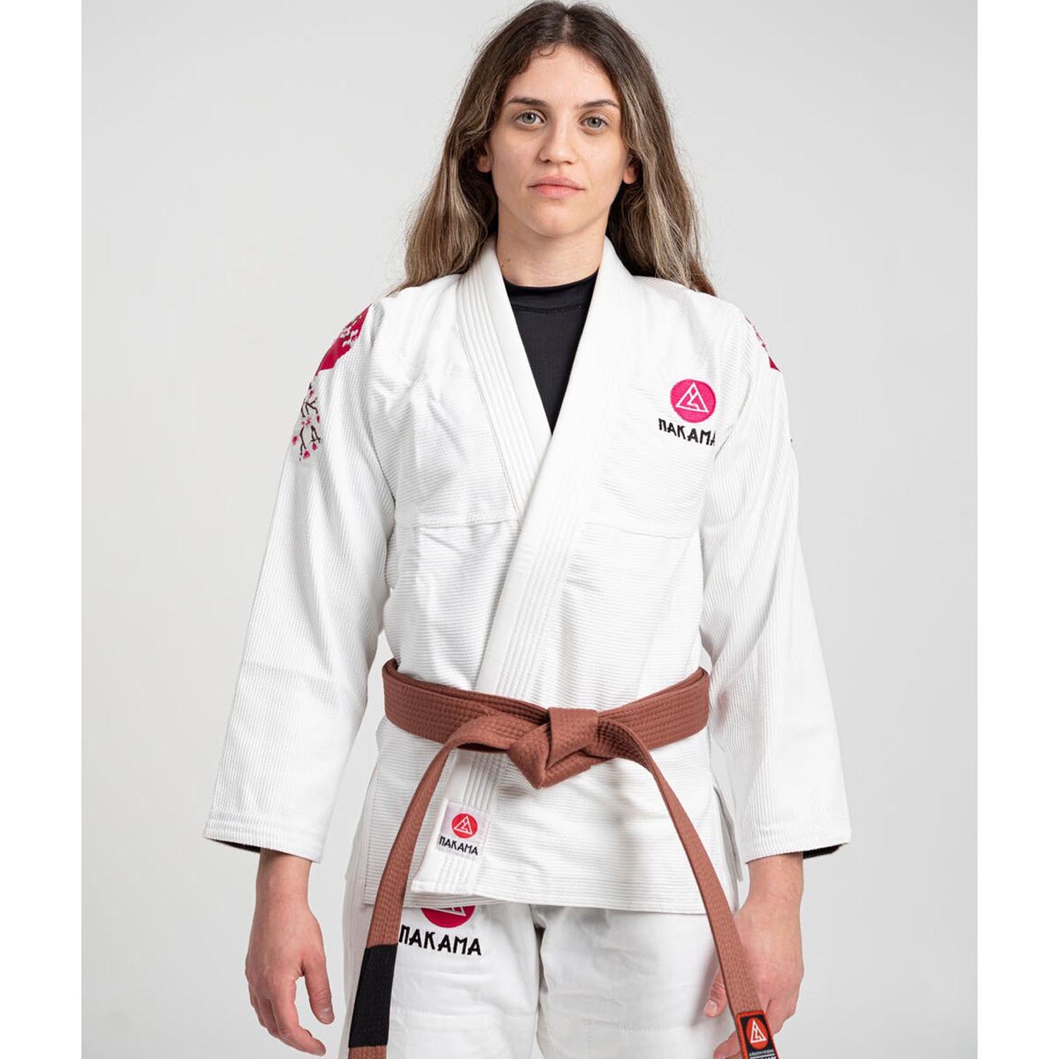 Nakama BJJ GI, Damen, Shirubia, weiß, F3