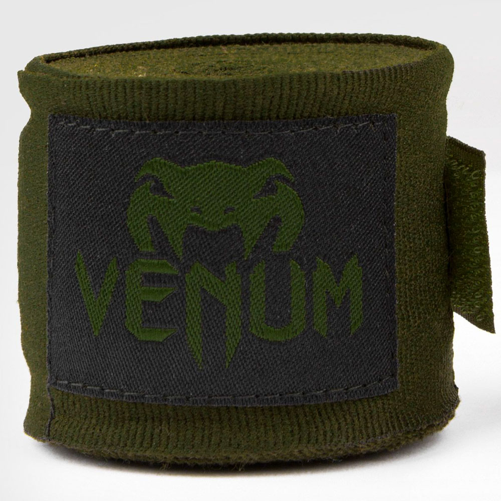 VENUM Hand Wraps, Kontact 4 m, khaki-black