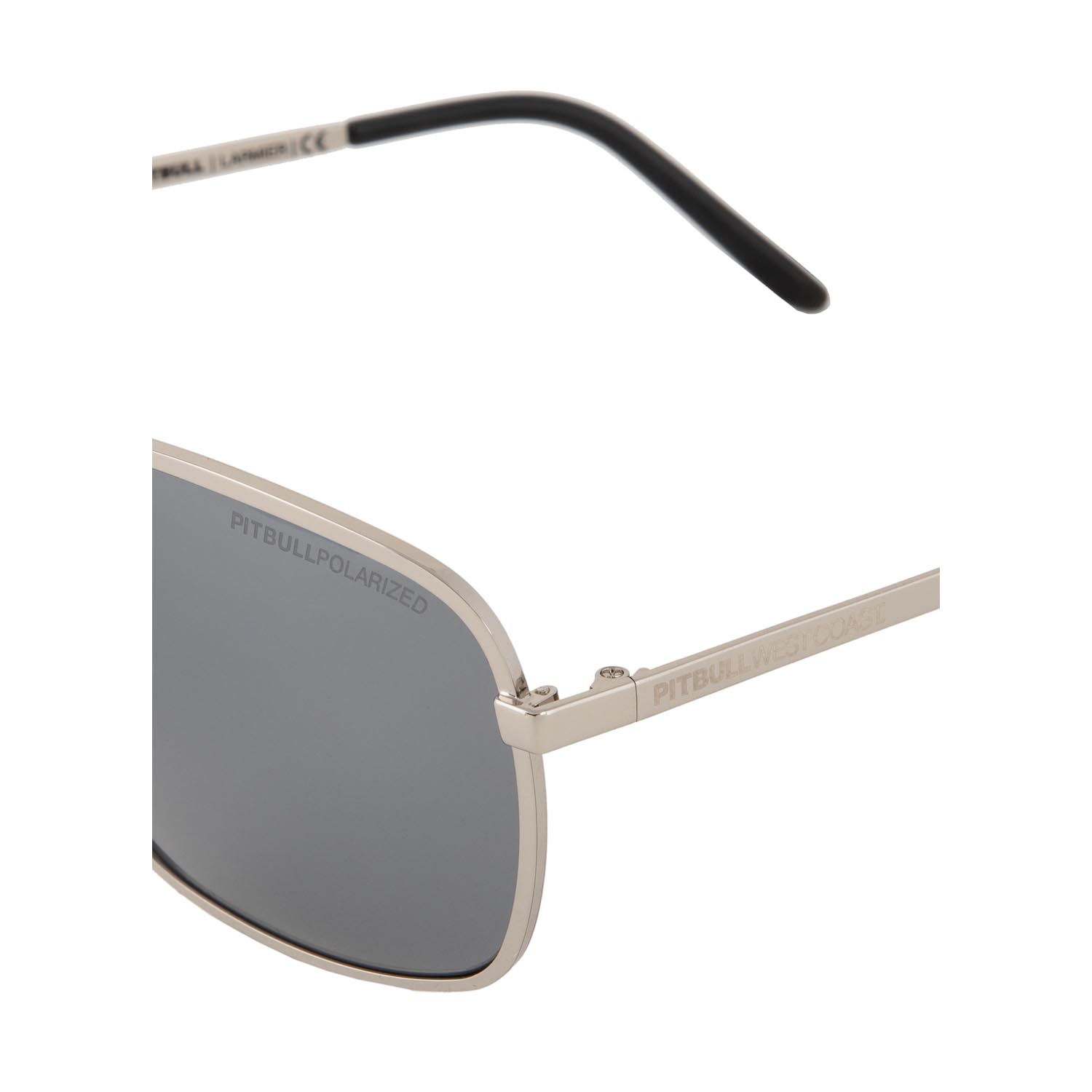 Pit Bull West Coast Sun Glasses, Larmier, silver-black