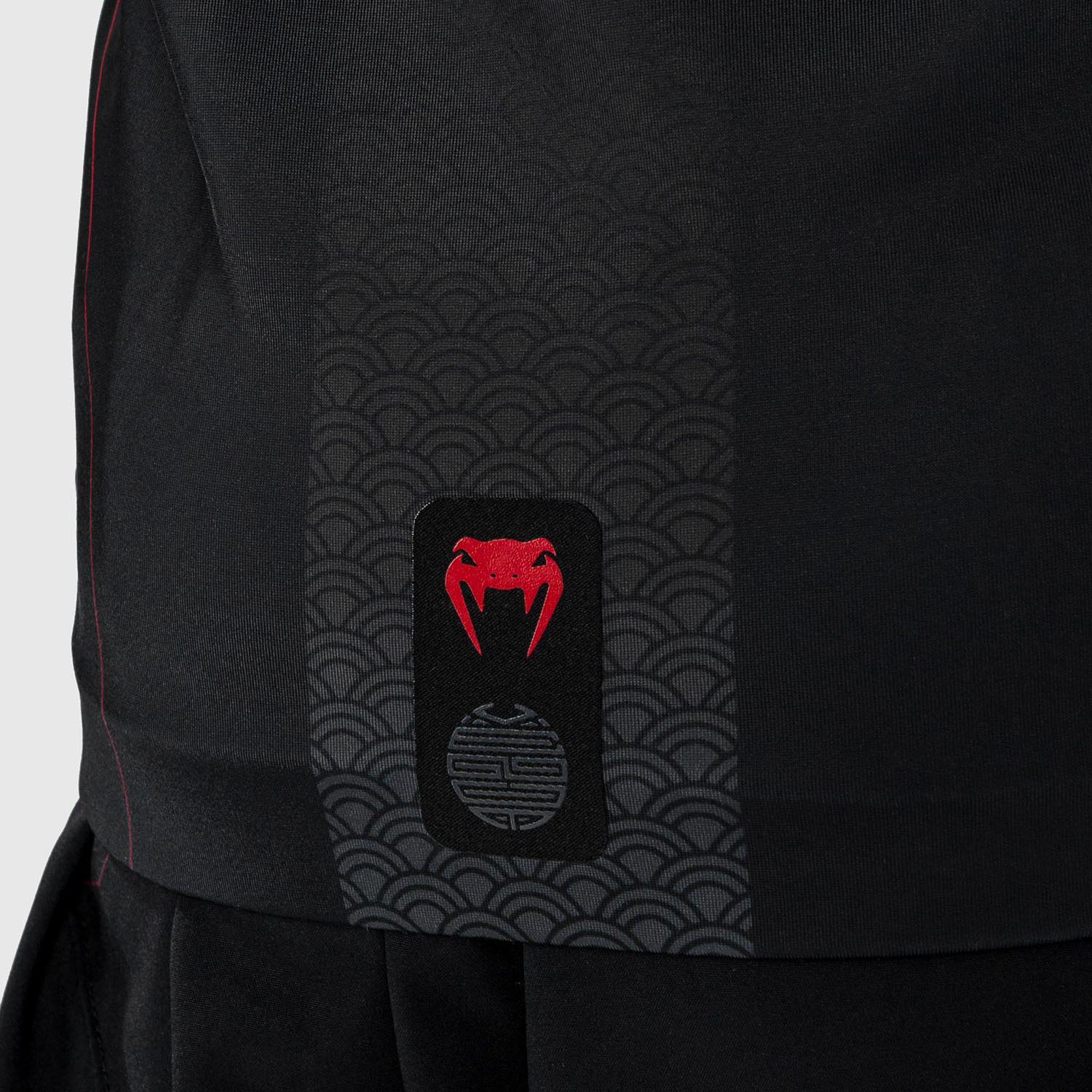 VENUM Rashguard, S/S, Kinder, Okinawa 3.0, schwarz-rot, 12 J