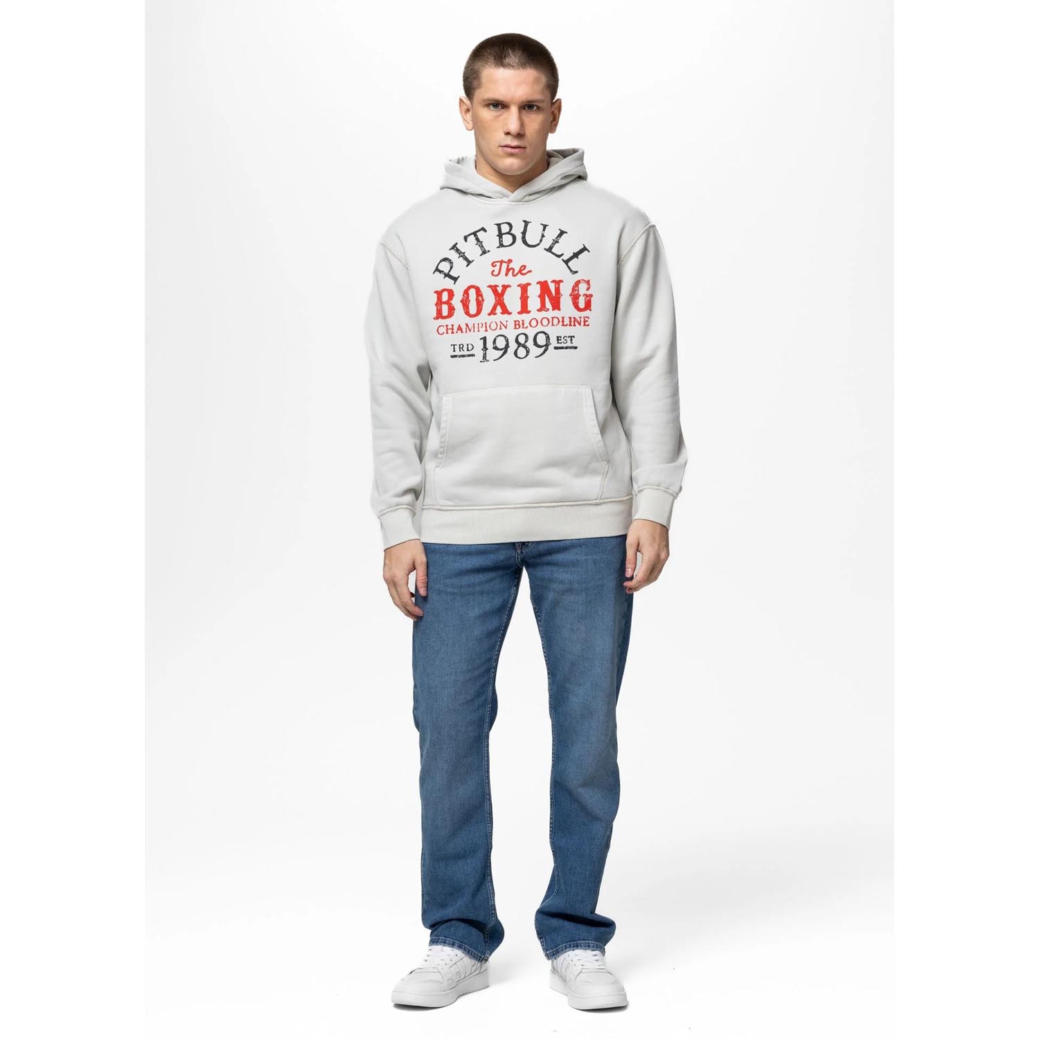 Pit Bull West Coast Hoody, Champion Bloodline, white, M