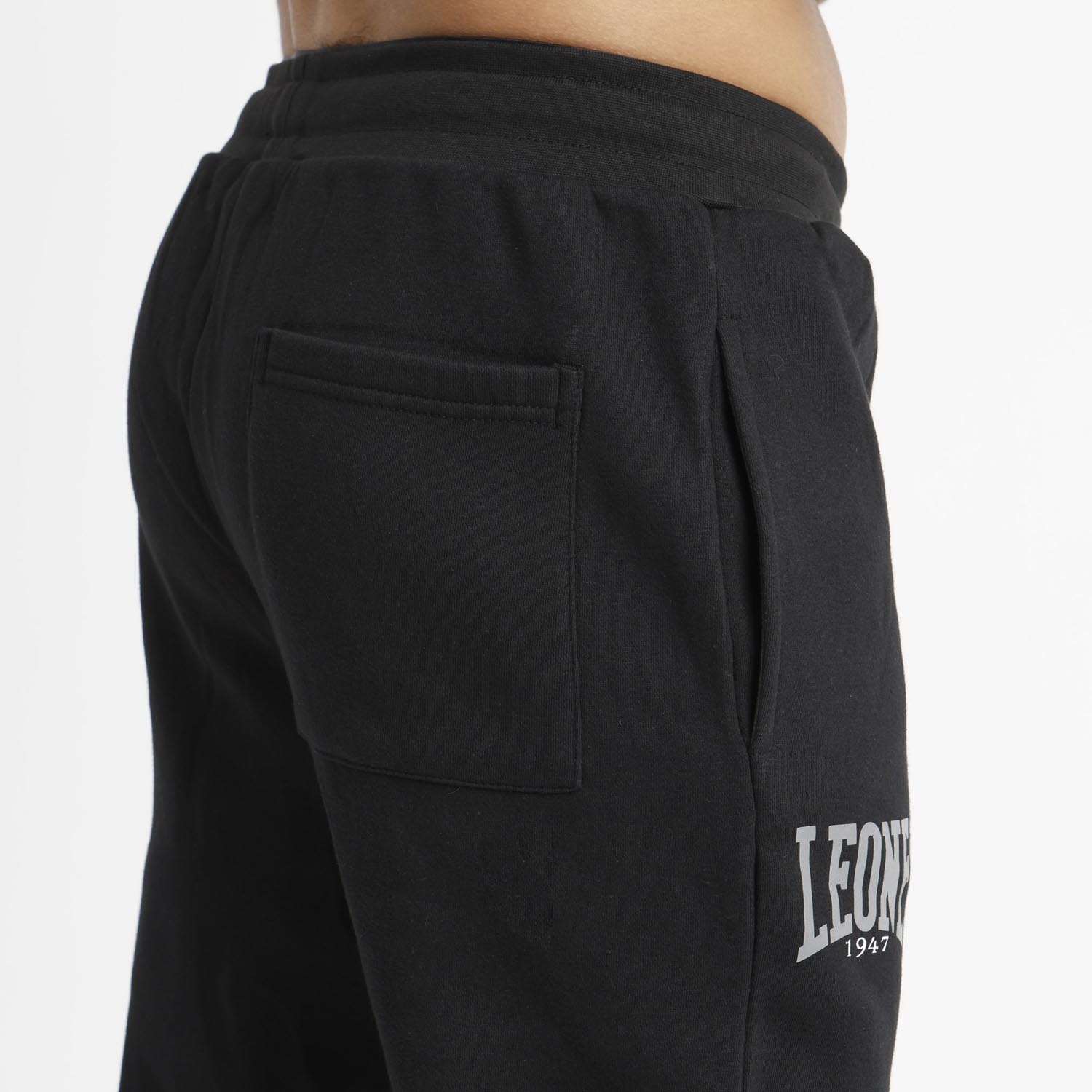 LEONE Jogging Pants, Boxing, black-grey, M