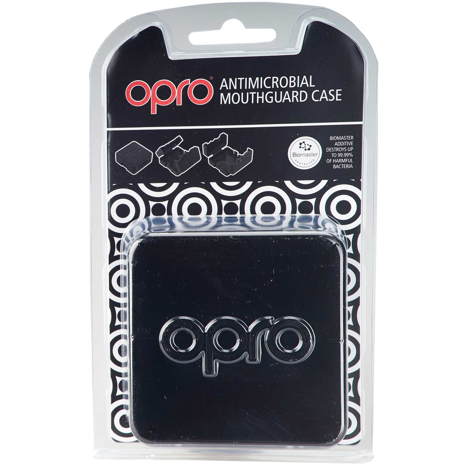 OPRO Mouth Guard Case , Antimicrobial, black