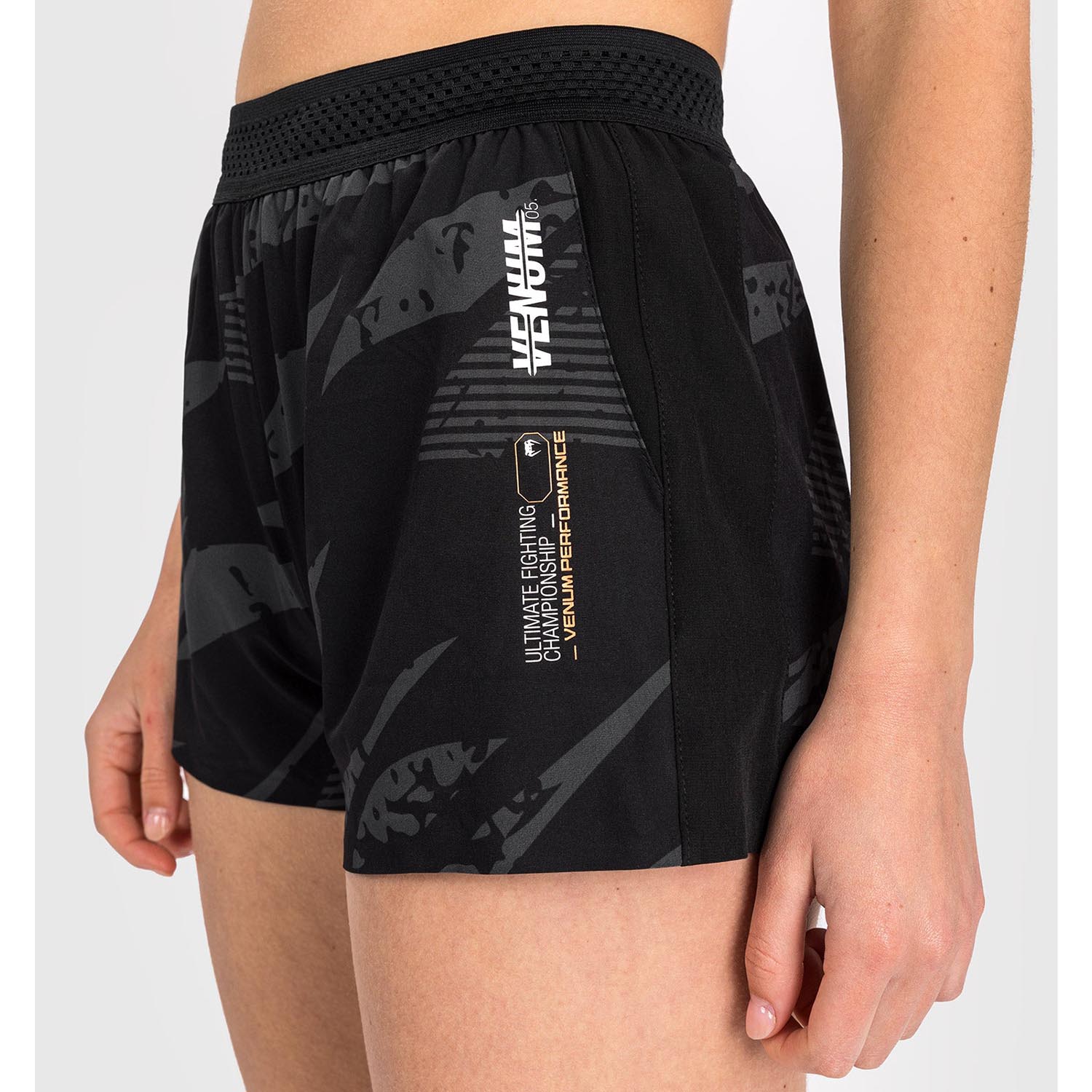 VENUM Training Shorts, Damen, UFC Fight Week, Adrenaline, urban camo, XS