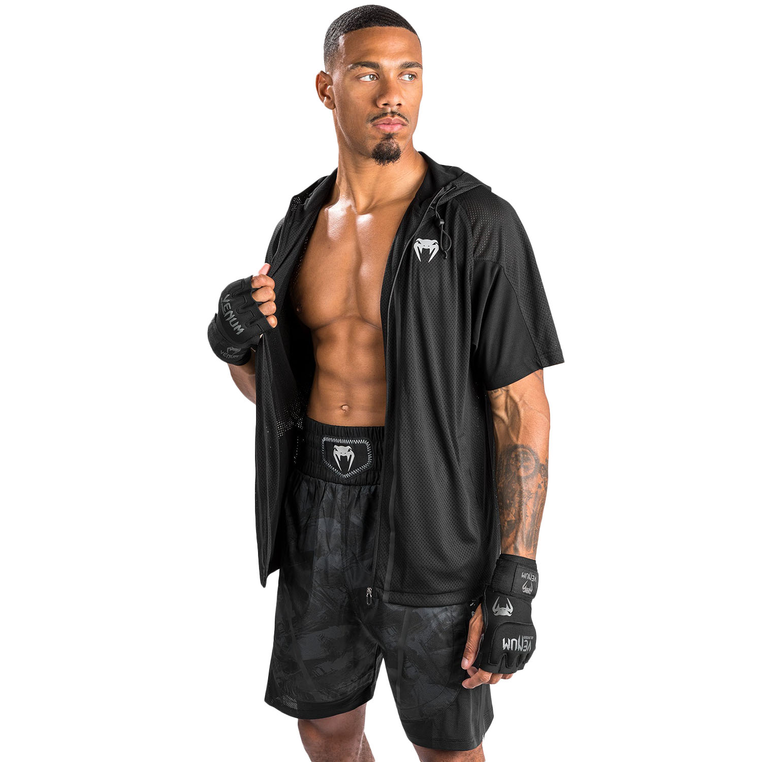 VENUM Dry Tech Jacket, S/S, Electron 3, schwarz, XL