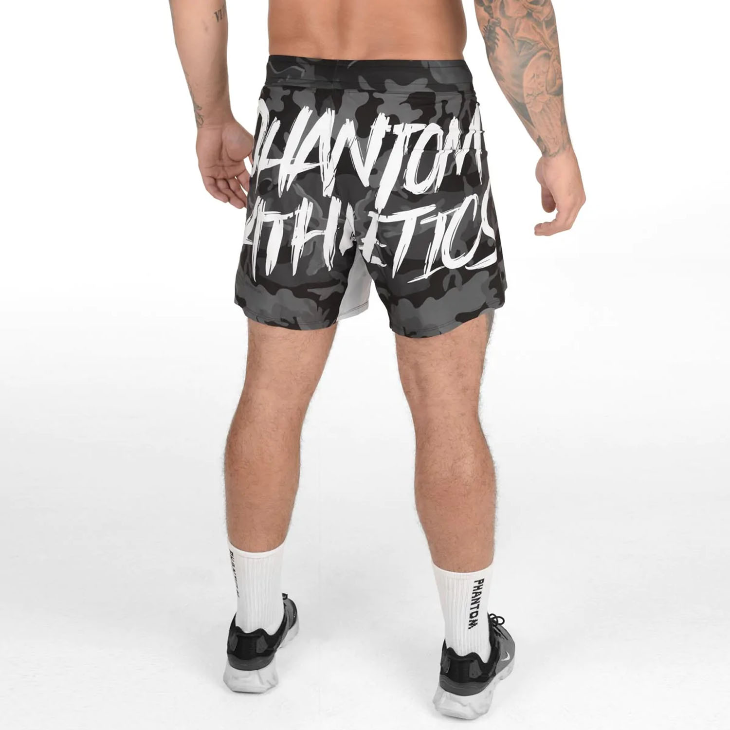 Phantom Athletics MMA Fight Shorts, Flex S, Boxed, M
