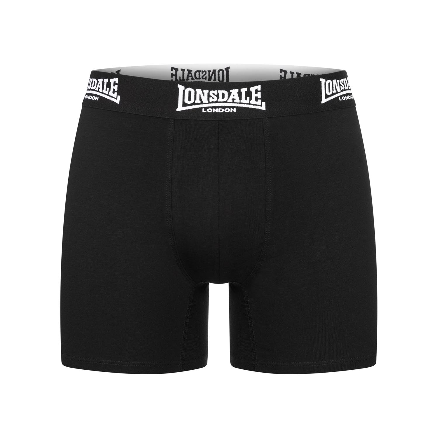 Lonsdale Boxershorts, West Challow, black, XXL