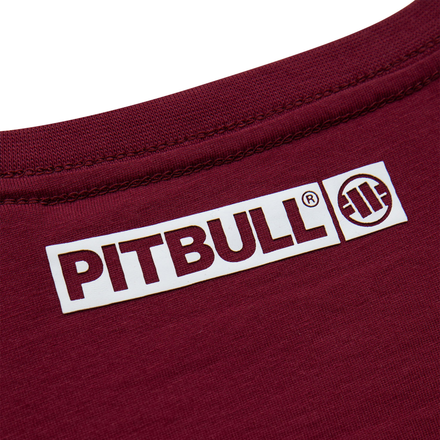 Pit Bull West Coast T-Shirt, Hilltop S70, weinrot, S