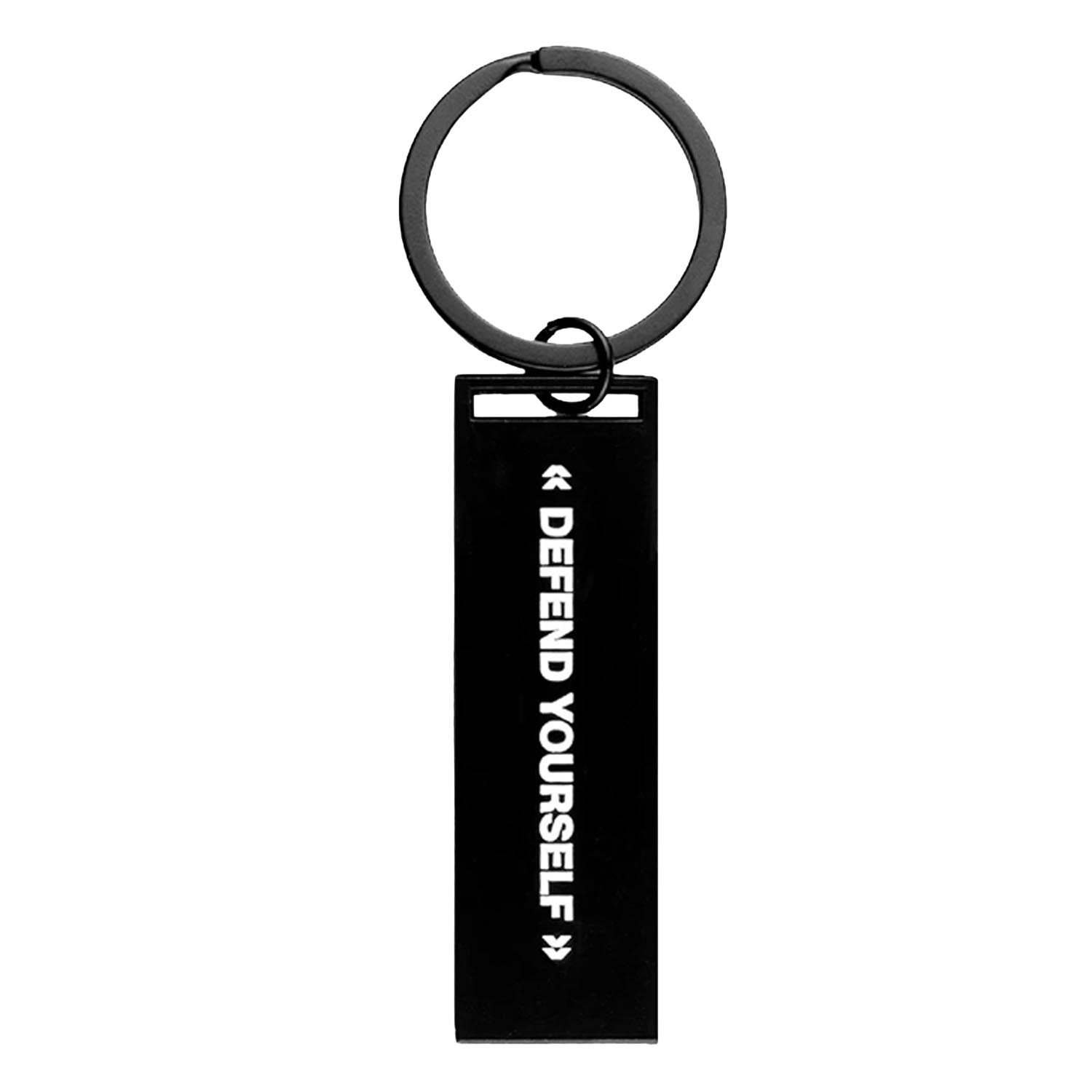 MANTO Keychain, Logotype, black-white