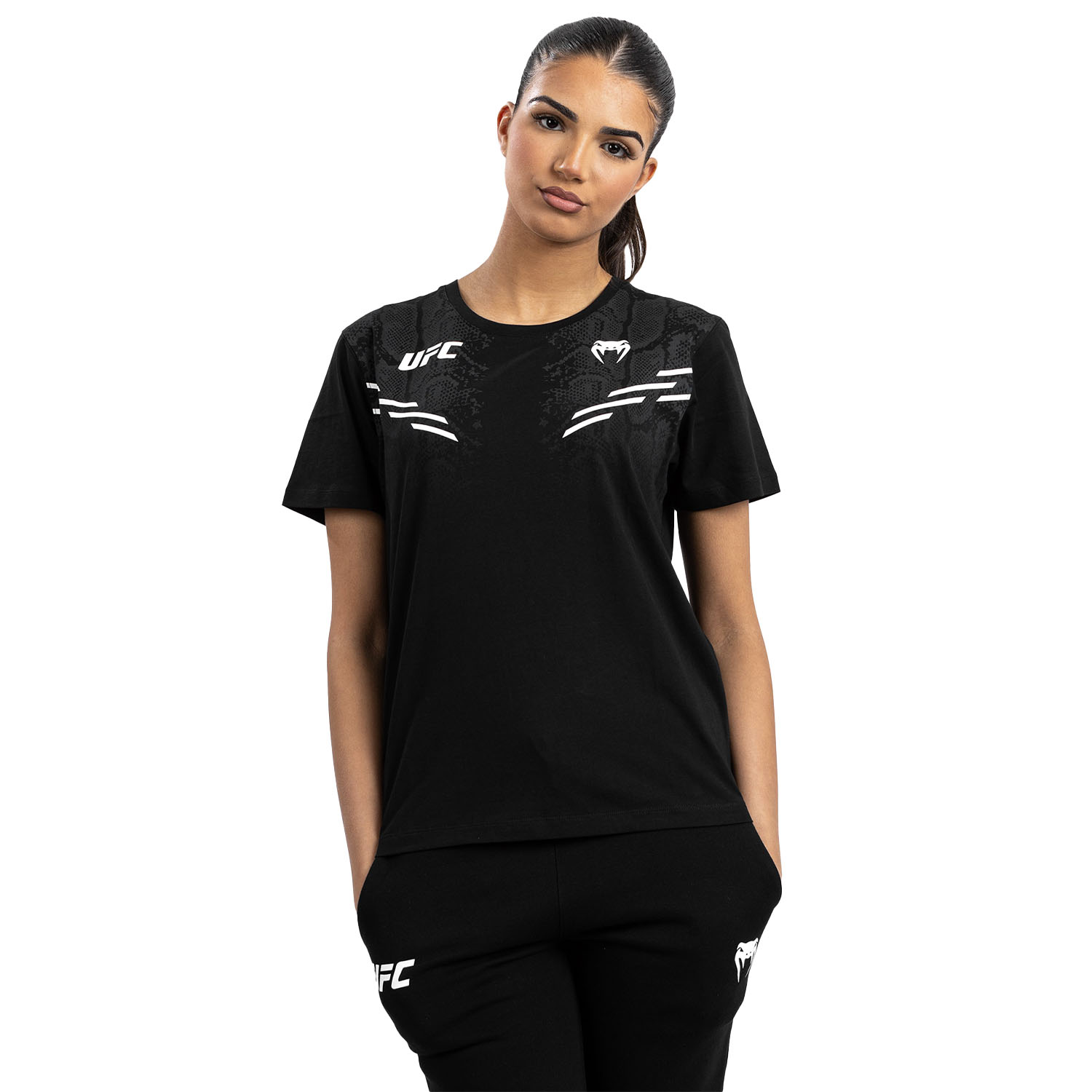 VENUM T-Shirt, Damen, UFC Replica, Adrenaline, schwarz, XS