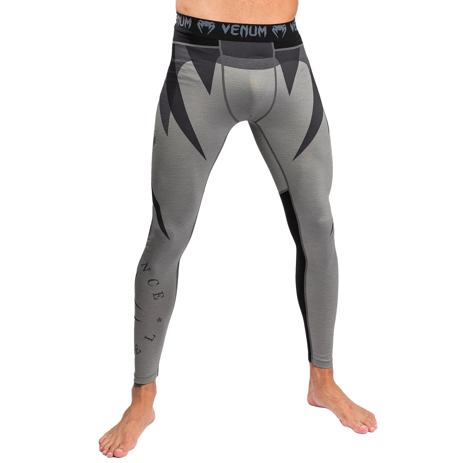 VENUM Compression Pants, Stone, grau, XXL
