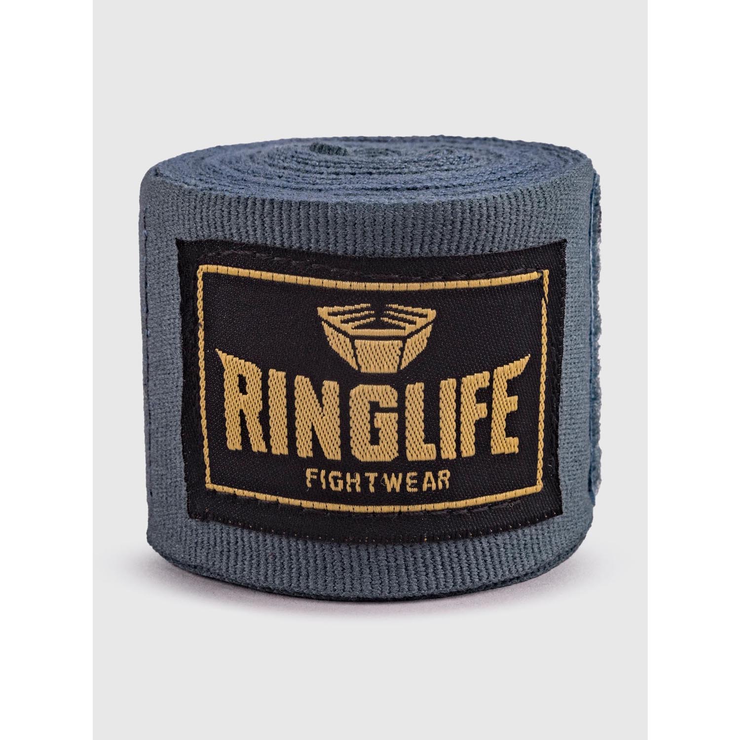 RINGLIFE Hand Wraps, Logo, 3,5 m, grey