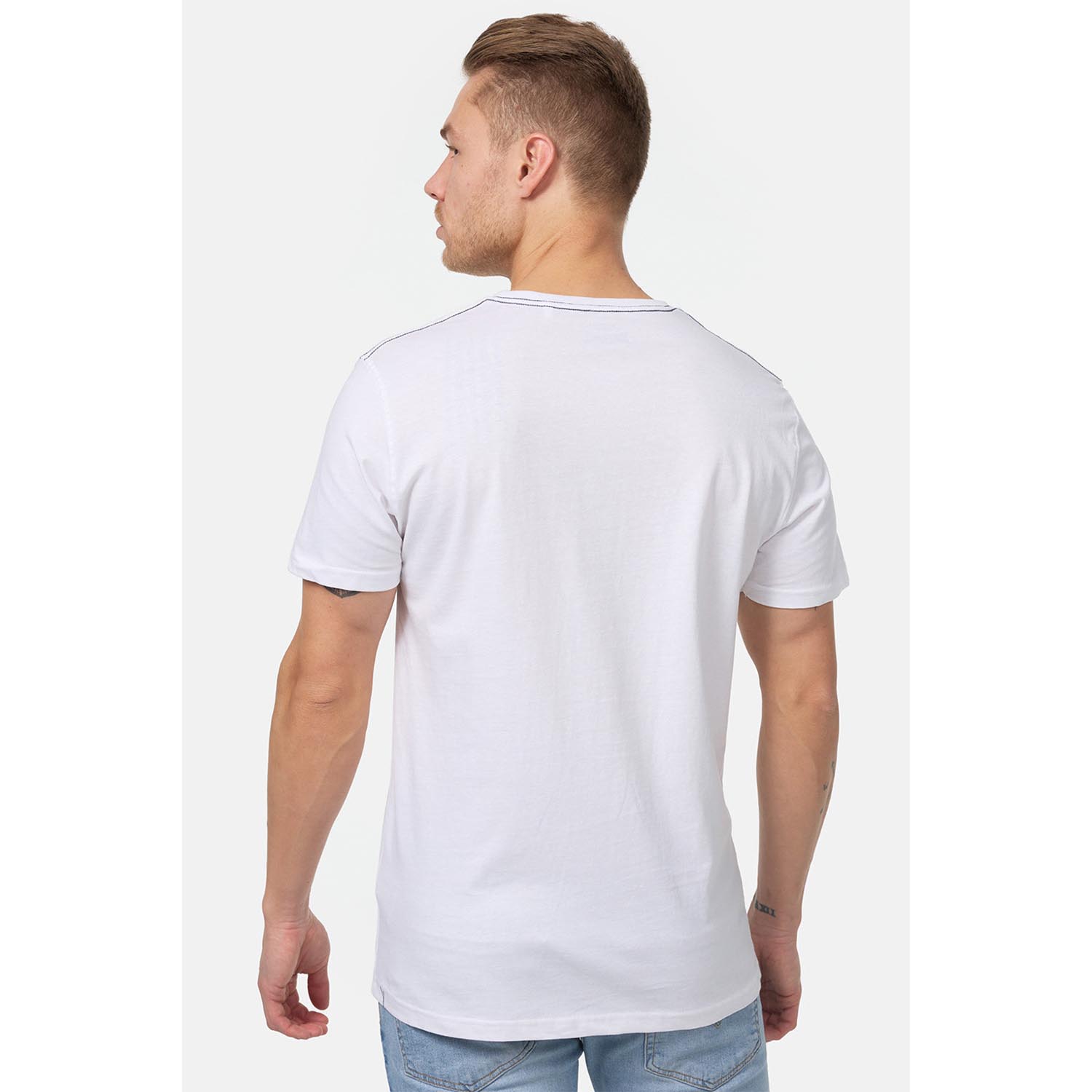 Lonsdale T-Shirt, Two Tone, white, XL