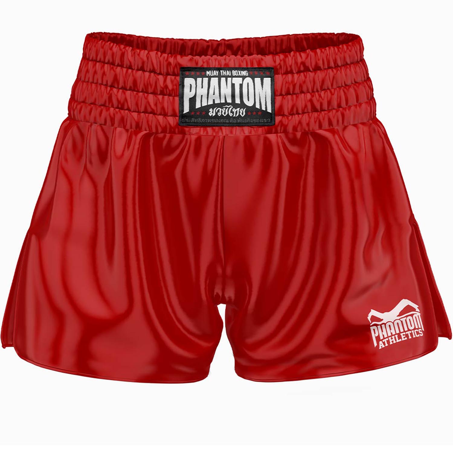 Phantom Athletics Muay Thai Shorts, Team, red, M