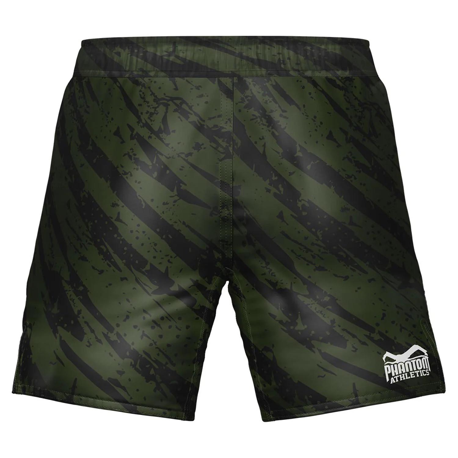 Phantom Athletics MMA Fight Shorts, Evo Tiger, camo-green, XXL