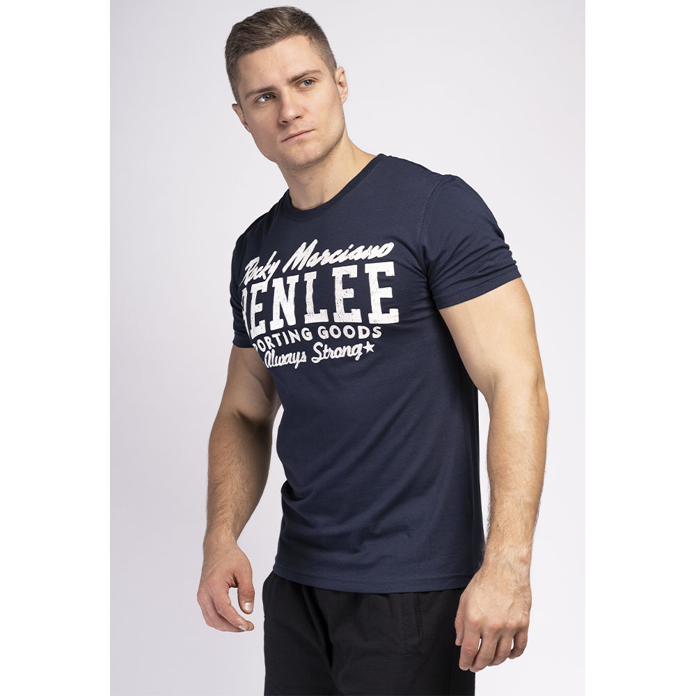 BENLEE T-Shirt, Retro Logo, navy, L