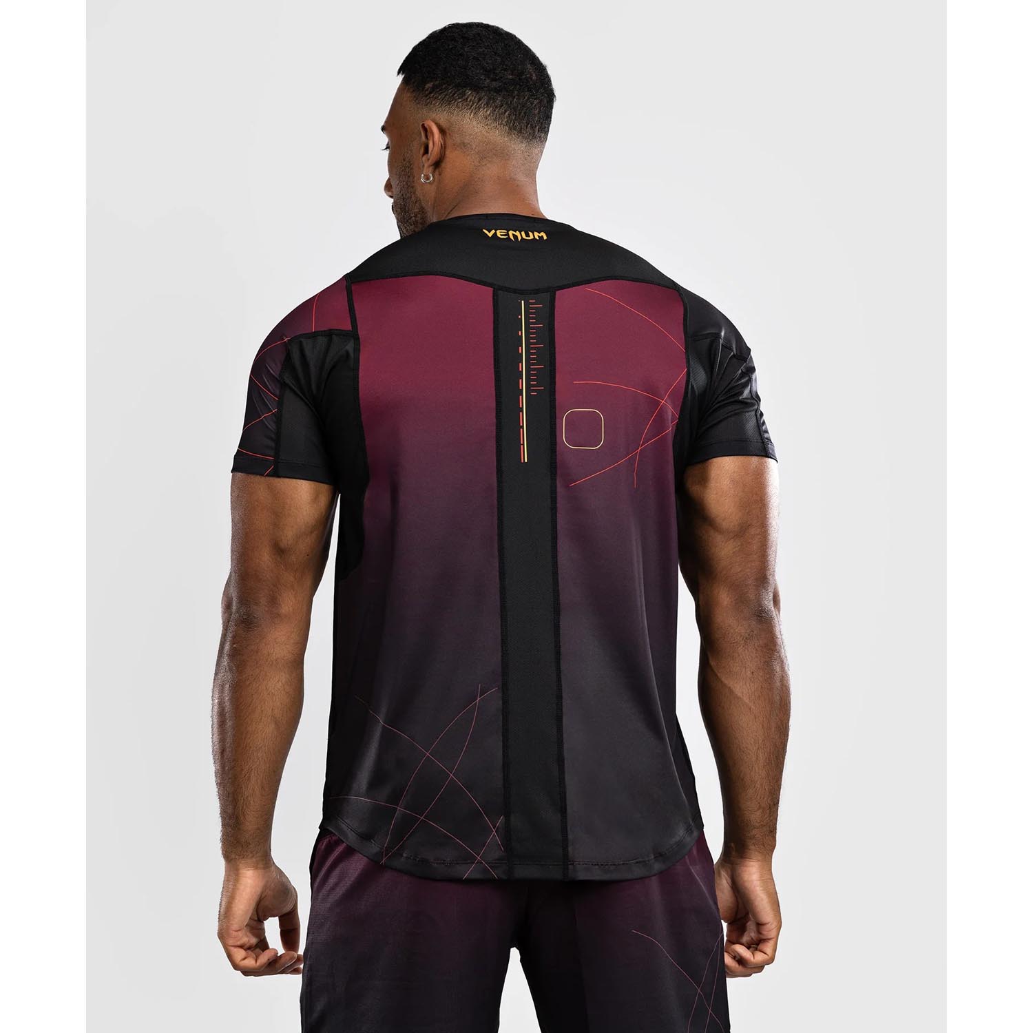 VENUM Dry Tech T-Shirt, Tactical XT, winered-gold, XXL