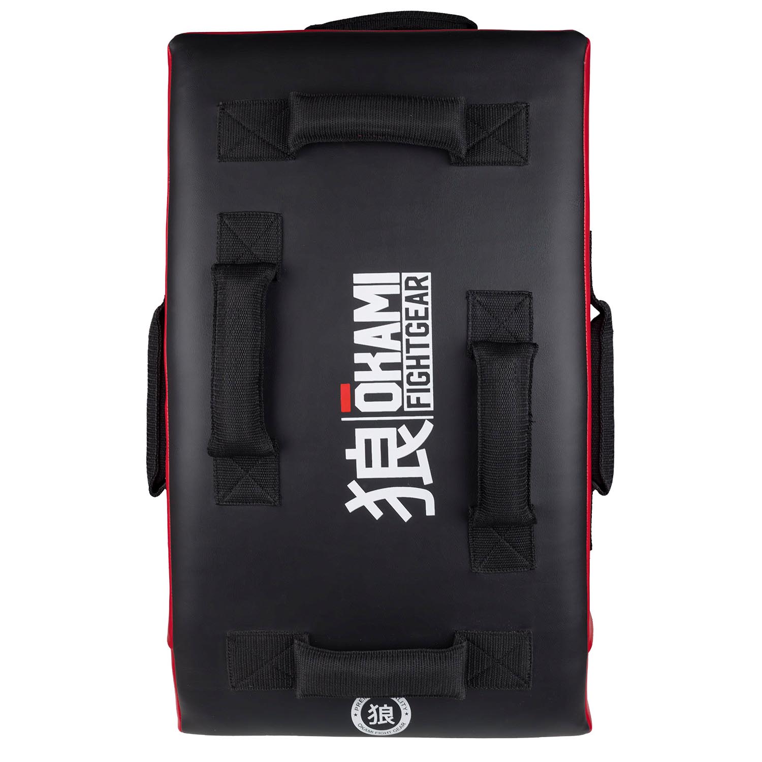 OKAMI Kickshield, Gym, Series, black-red