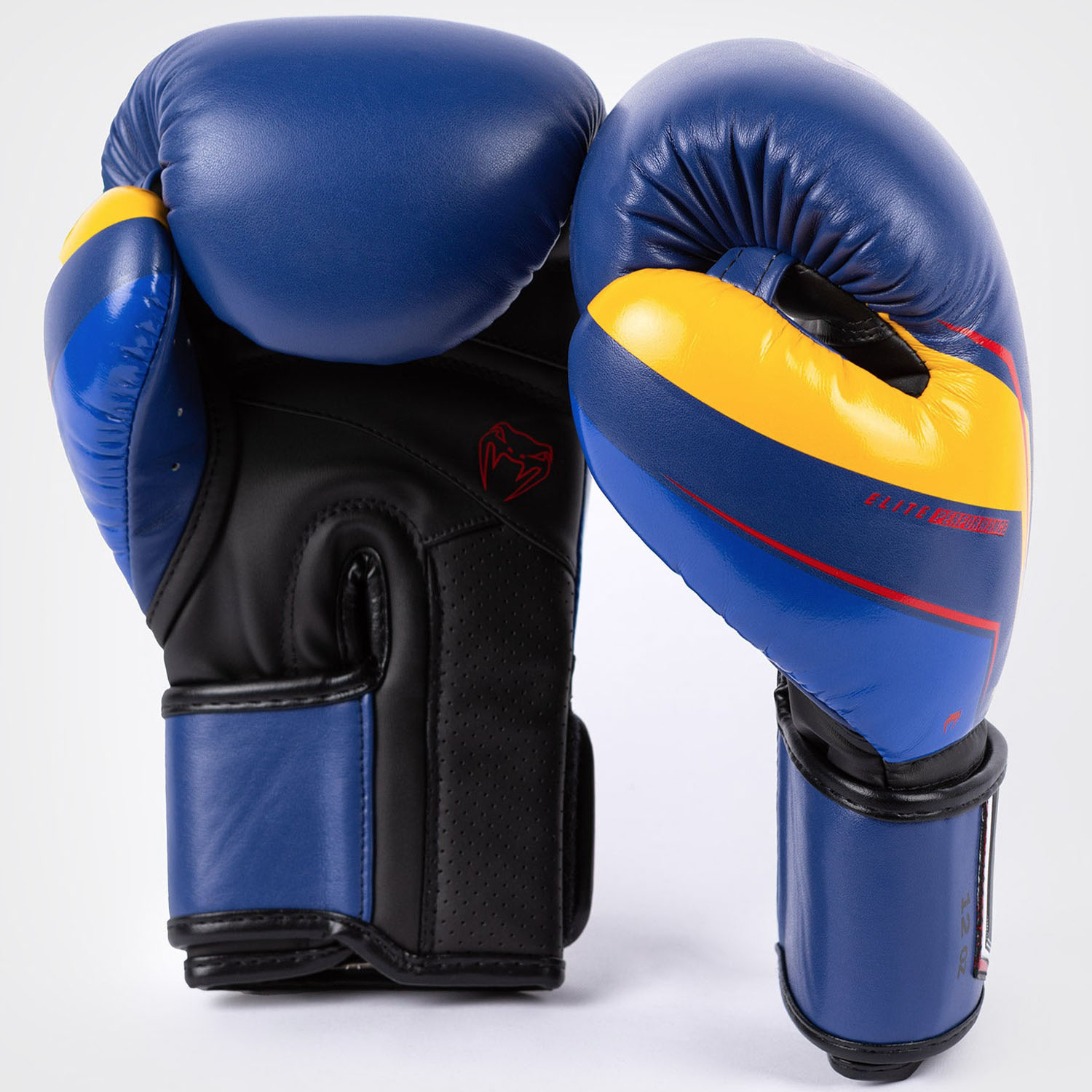 VENUM Boxhandschuhe, Elite Evo, blau-gelb, 10 Oz