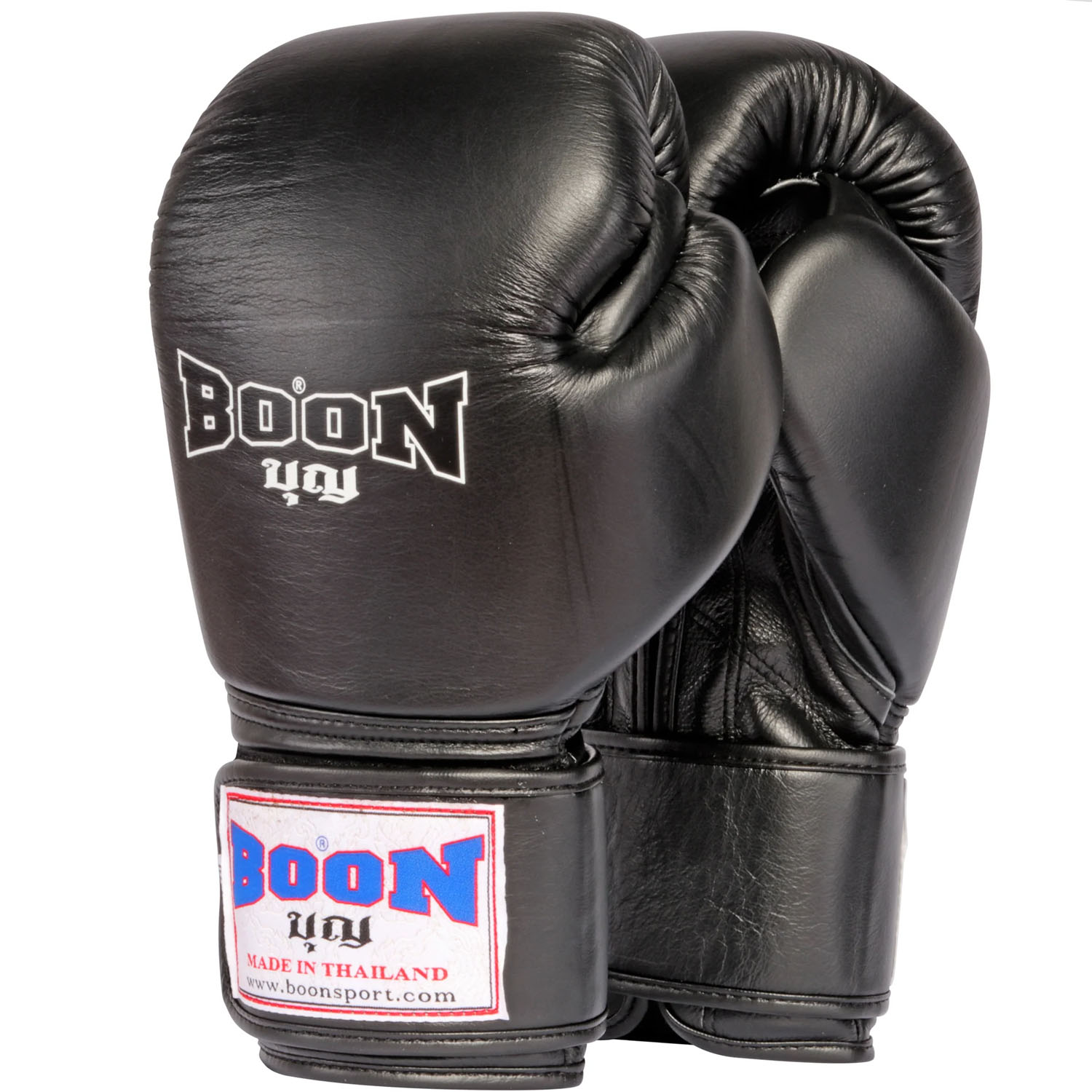 BOON Boxing Gloves, BGVBK, Classic Velcro, black