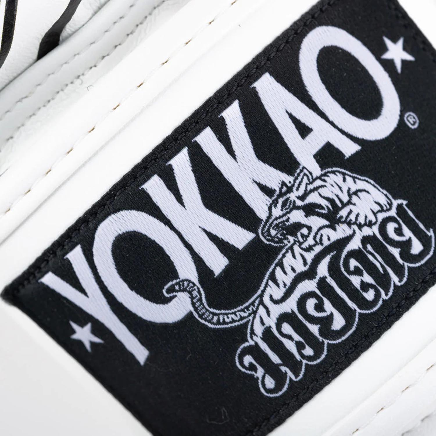 YOKKAO Boxing Gloves, Powers, white, 16 Oz