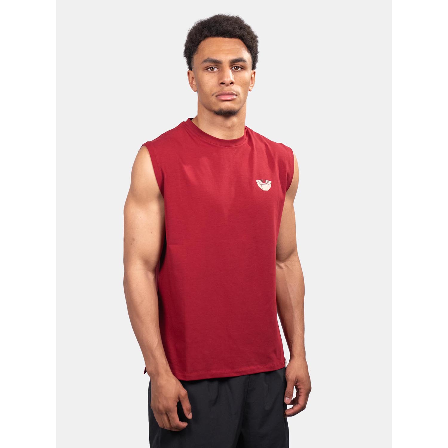 RINGLIFE Tank Top, Sparring Division, winered, XXL