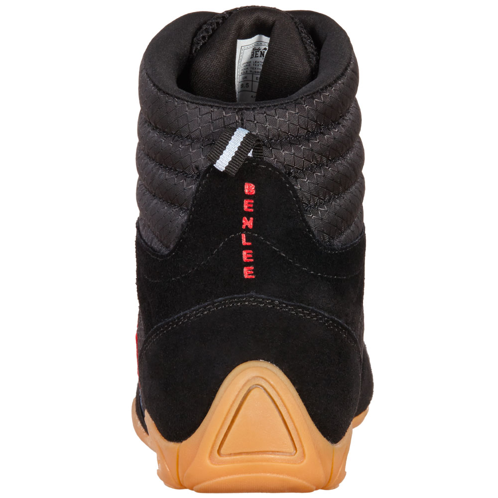 BENLEE Boxing Shoes, Jabs, black-red, 40