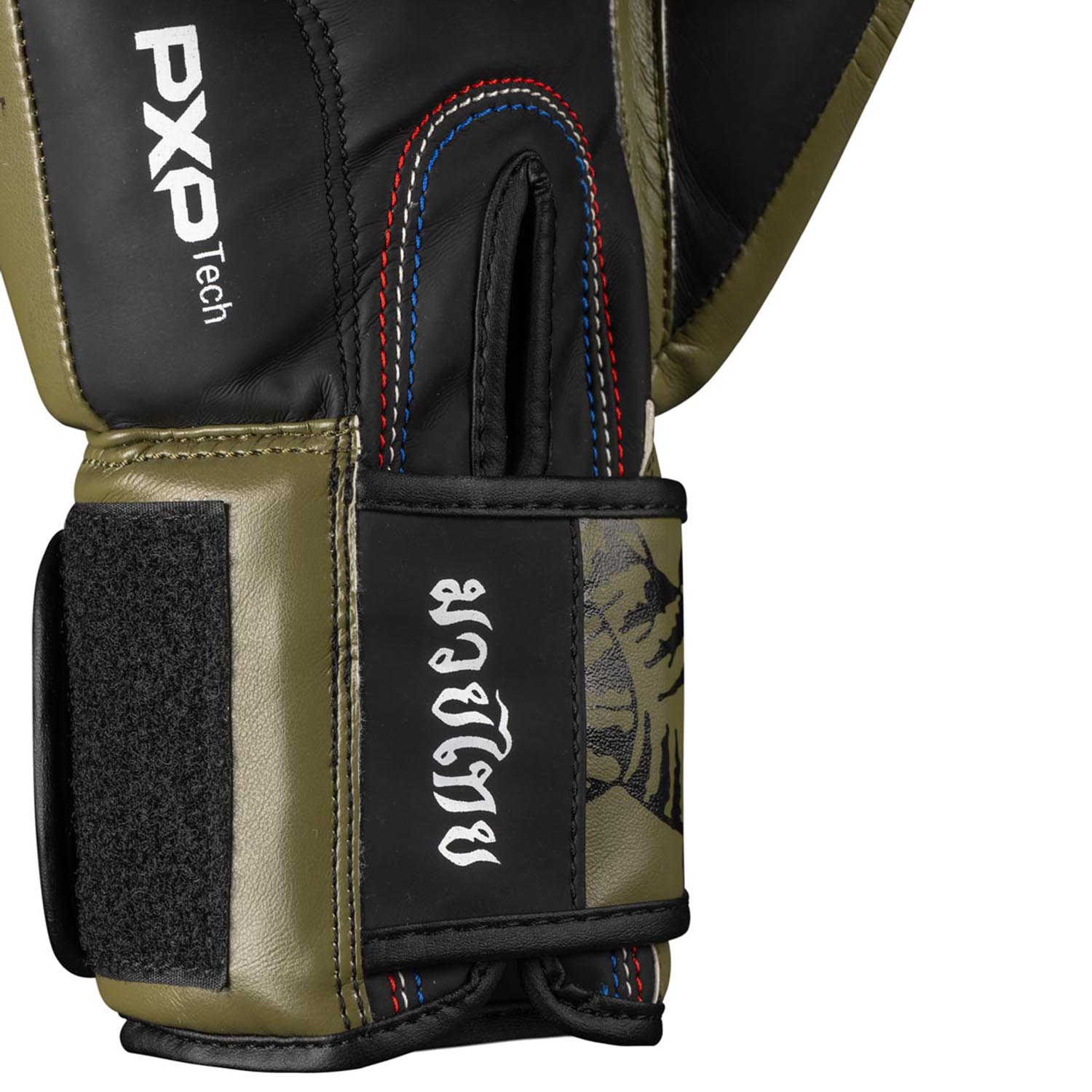 Phantom Athletics Boxing Gloves, Muay Thai, olive, 10 Oz
