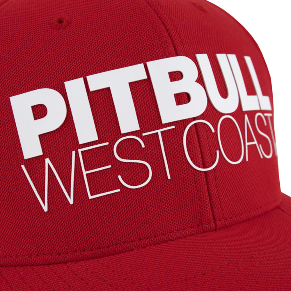 Pit Bull West Coast Snapback Cap, Seascape, rot