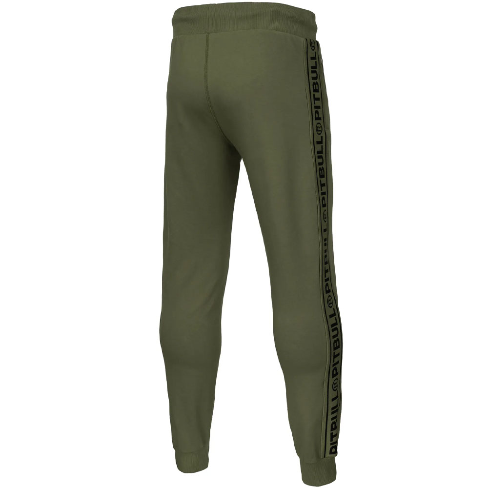 Pit Bull West Coast Jogginghosen, Small logo F. Terry, olive, S