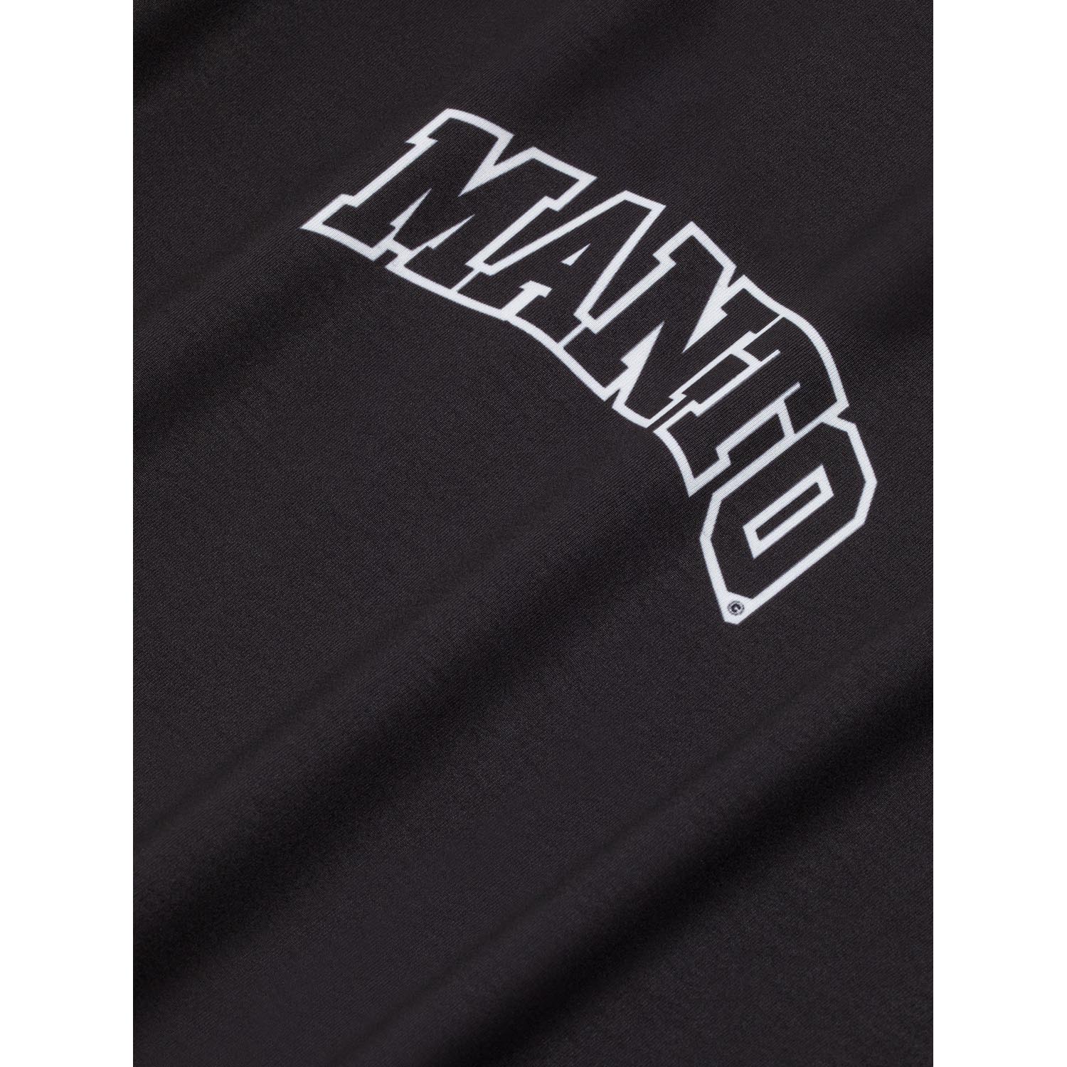 MANTO Rashguard, S/S, Ranked 25, black, XXL
