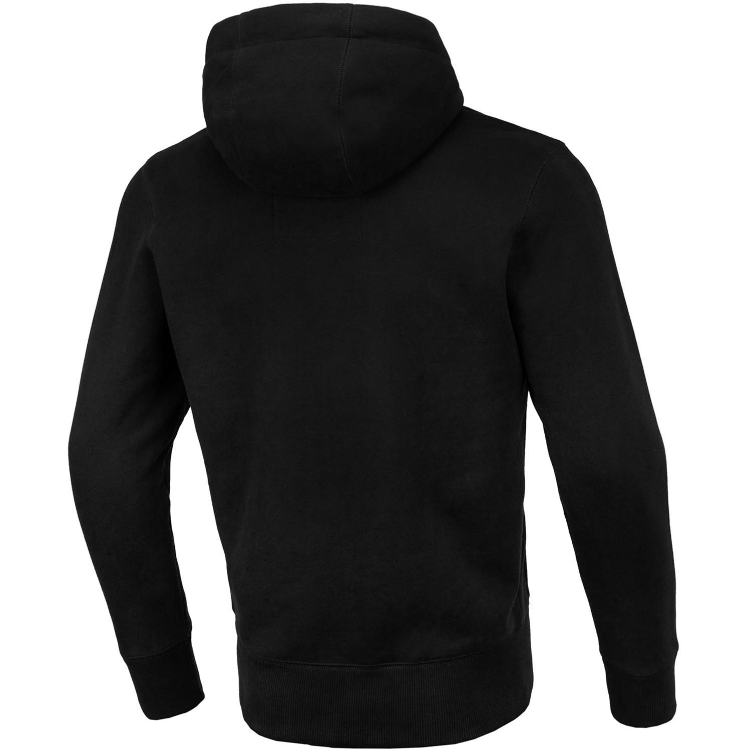 Pit Bull West Coast Zip Hoody, Small Logo, black, L