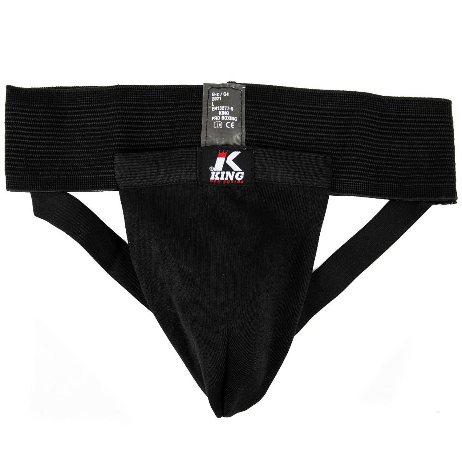 KING PRO BOXING Groin Guard, G2, black, L