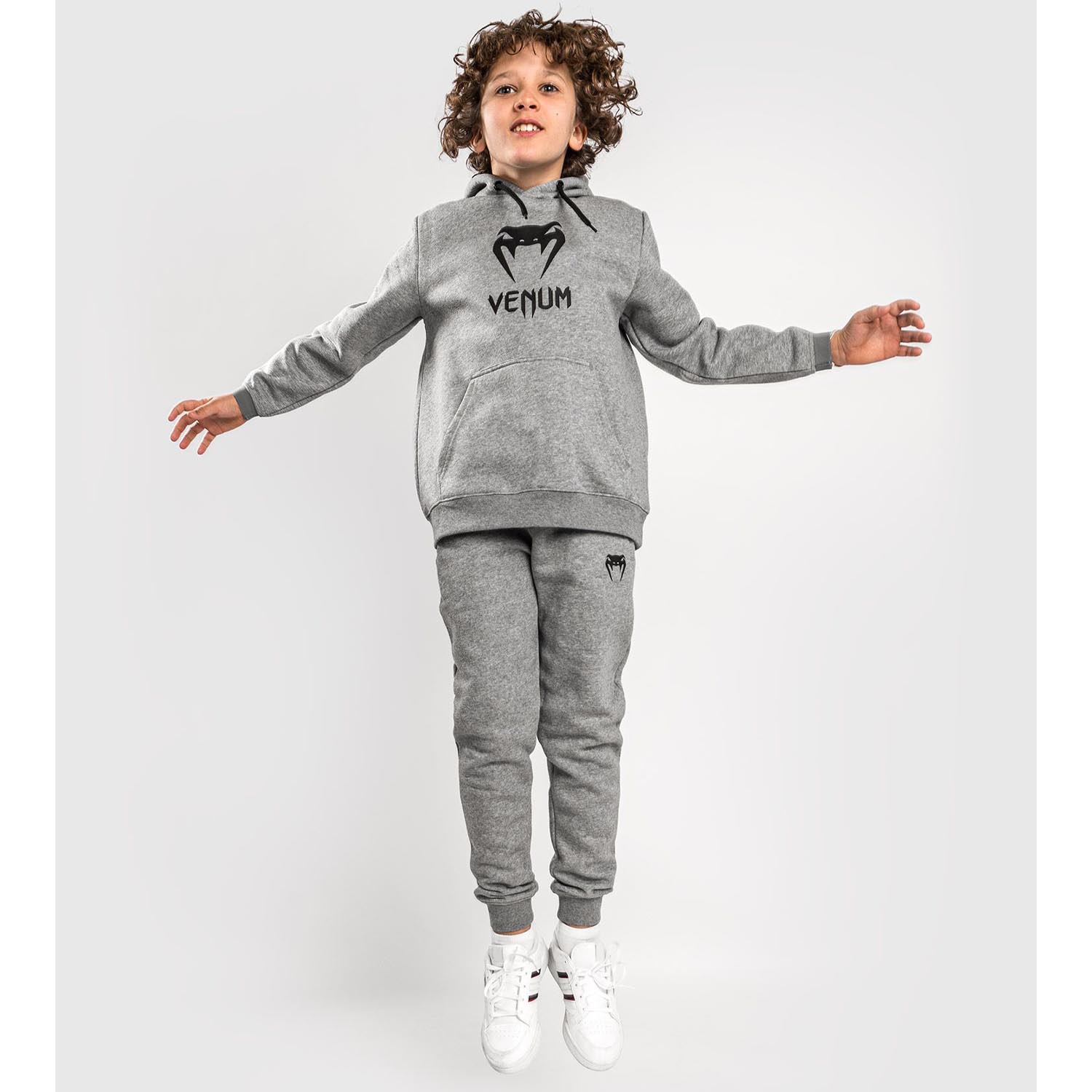 VENUM Hoody, Kinder, Classic, grau, 10 J
