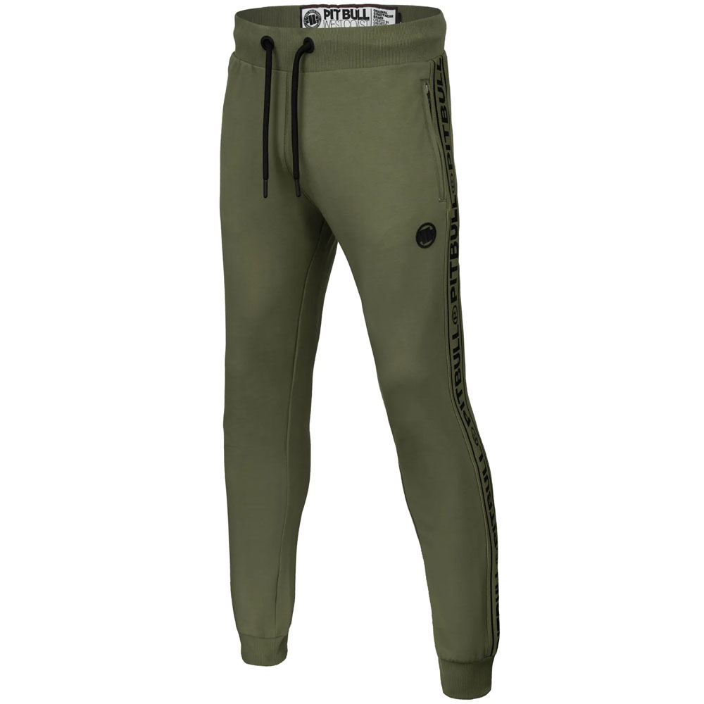 Pit Bull West Coast Joggers, Small logo F. Terry, olive, S