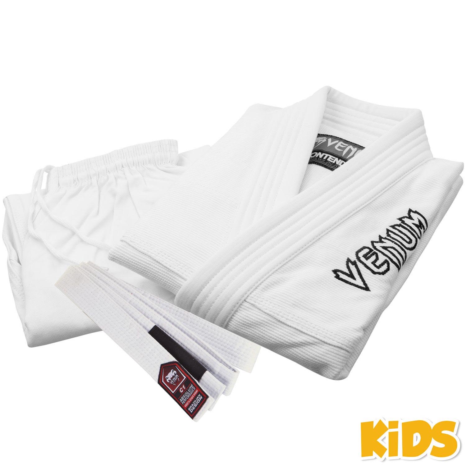 VENUM BJJ GI, Kinder, Contender, weiß, C0