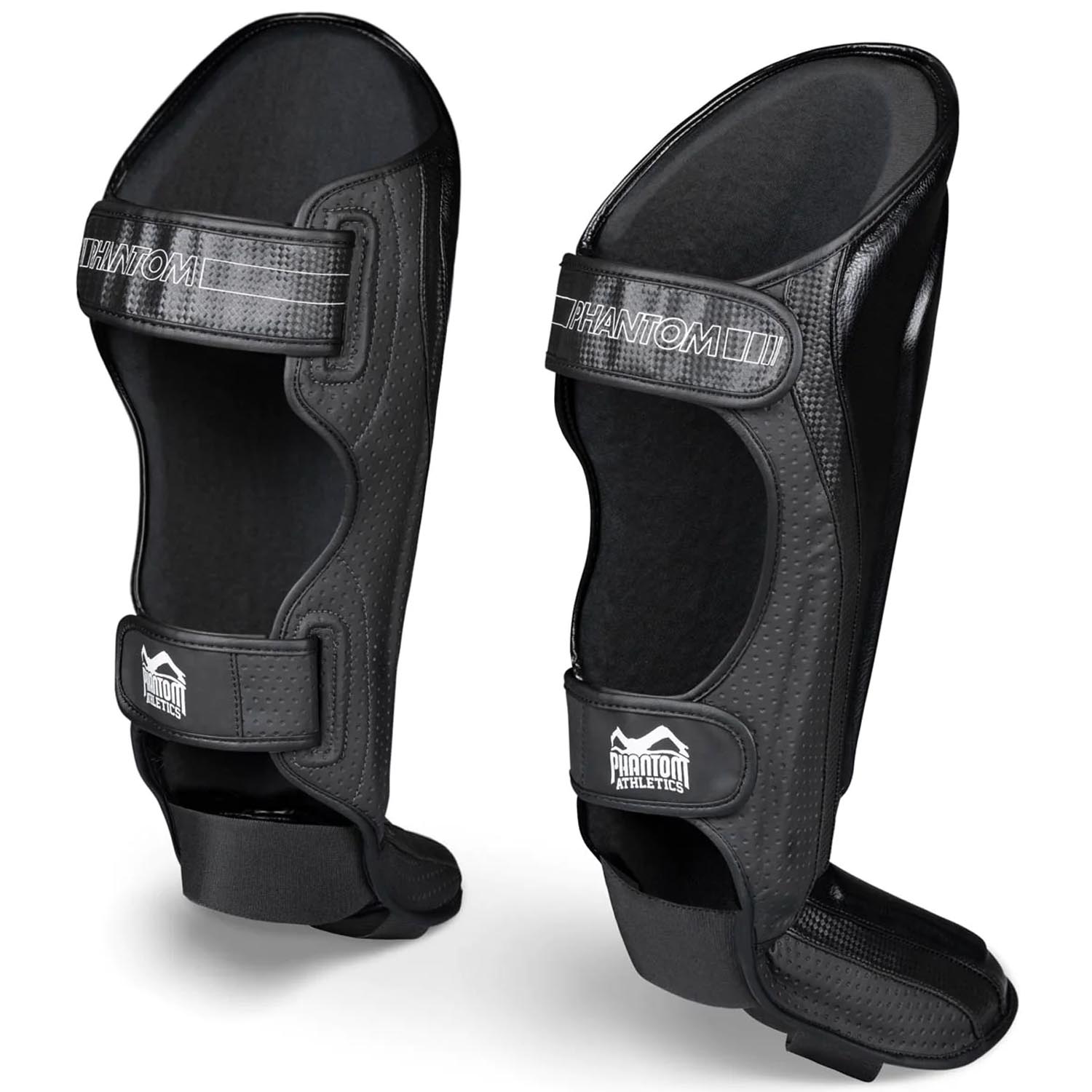 Phantom Athletics Shinguards, Riot Pro, black, S/M