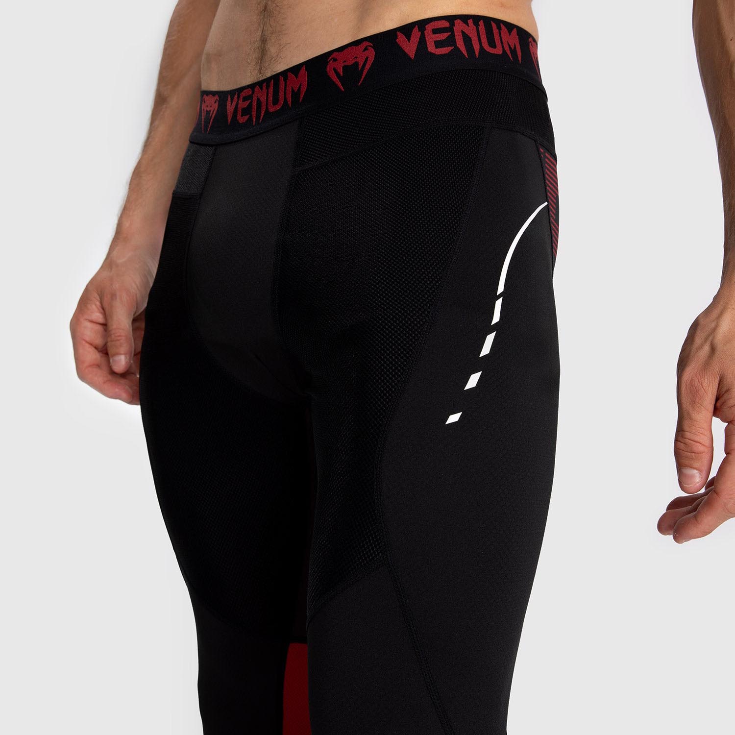 VENUM Compression Pants, Adrenaline, schwarz-rot, XXL