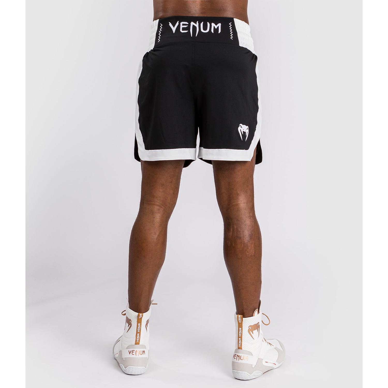 VENUM Boxing Shorts, Classic, black-white, XXL