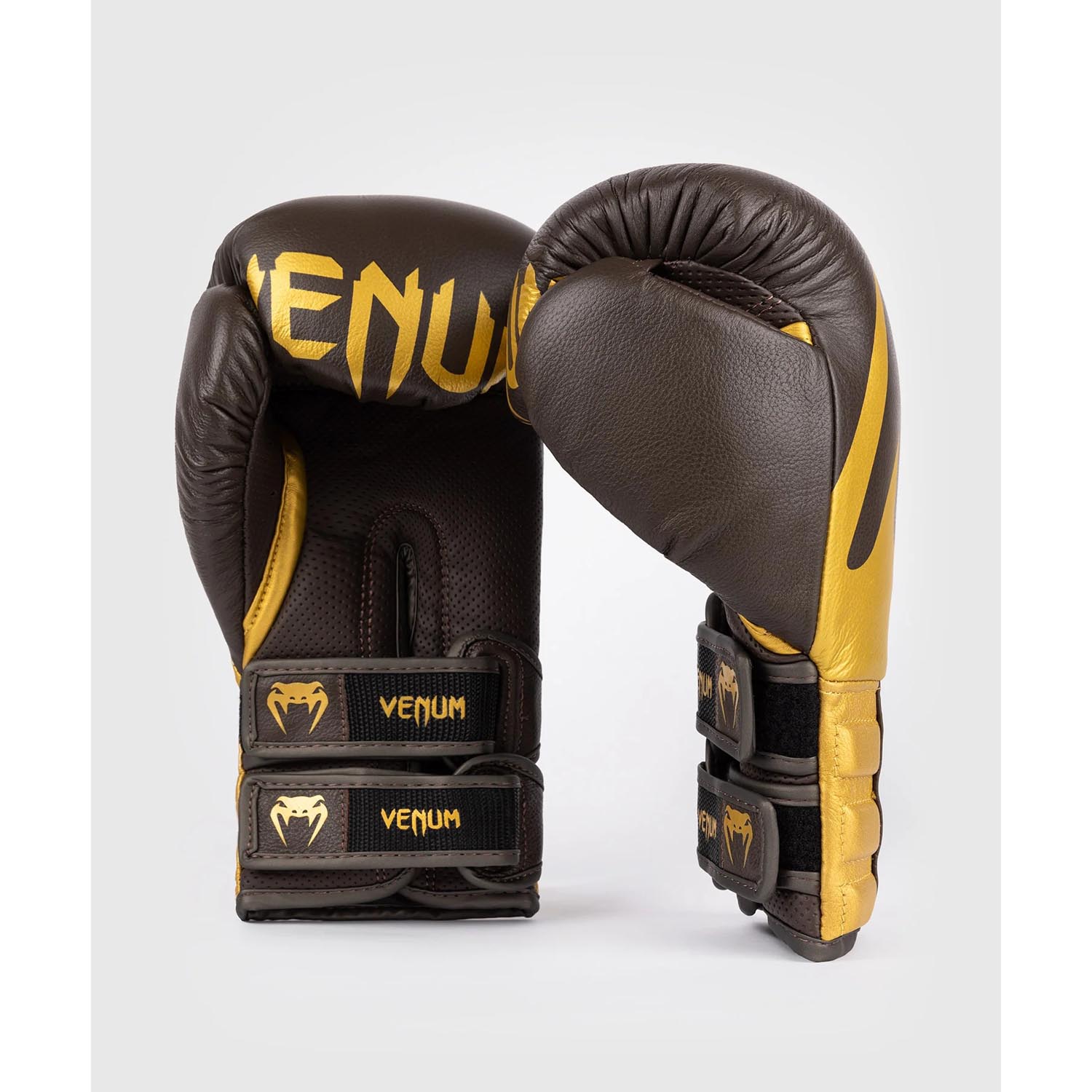 VENUM Boxing Gloves, Reverso, brown-gold, 16 Oz